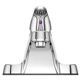 Pfirst Series Single Control 4" Centerset Bathroom Faucet in Polished Chrome