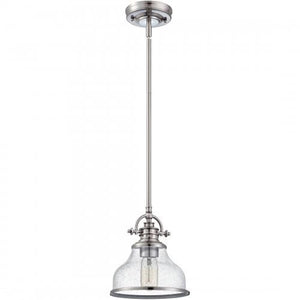Quoizel GRTS1508BN Grant Mini pendant 1 light brushed nickel Mini Pendant