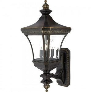 Quoizel DE8960IB Devon Outdoor wall impr brnz 3l Outdoor Lantern