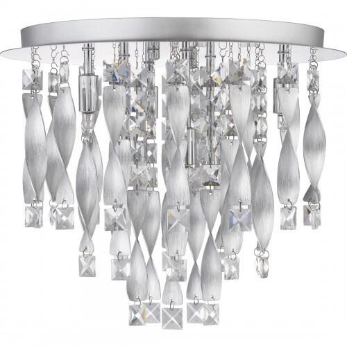 Quoizel PCTK1616C Twinkle Flush mount 6 light polished  chrome Flush Mount