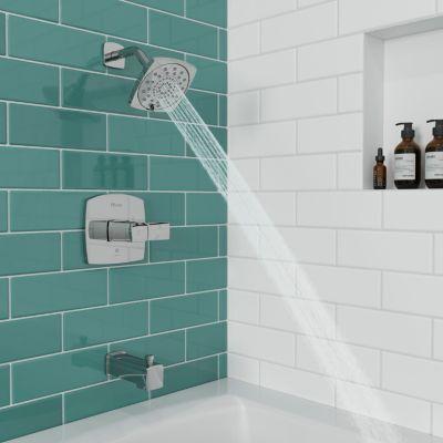 Pfister Polished Chrome Deckard 1-handle Tub & Shower, Trim Only LG89-8DAC