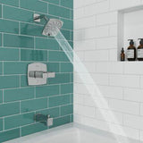 Deckard 1-Handle Tub & Shower Trim in Polished Chrome