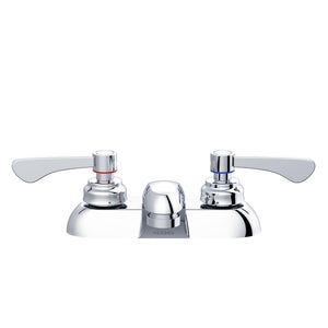 Gerber GC444541 Chrome Commercial Two Handle Centerset Lavatory Faucet Less Drain 0...
