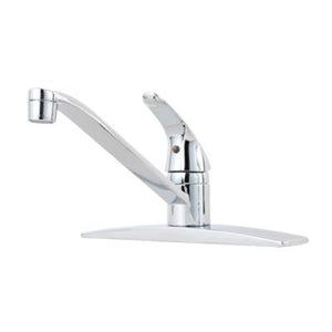 Polished Chrome Job Pack Pfirst Series 1-handle Kitchen Faucet J134-144C