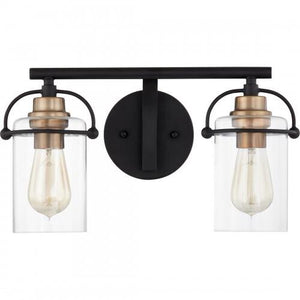Quoizel EMR8602MBK Emerson Bath 2 light matte black Bath
