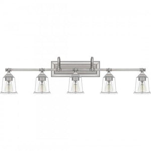 Quoizel NLC8605BN Nicholas Bath 5 light brushed nickel Bath Light