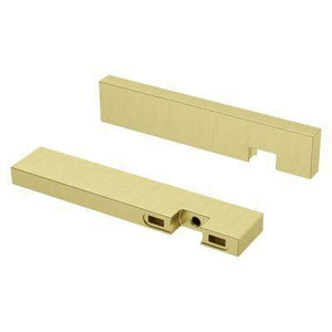 Verve Lever Handle Kit for Wall Mounted Tub Filler in Brushed Gold