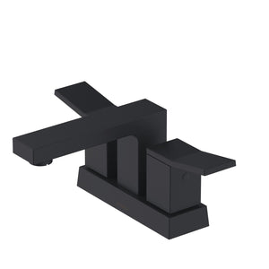 Gerber D307019BS Satin Black Avian Two Handle Centerset Lavatory Faucet