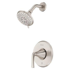 McAllen 1-Handle Shower Only Trim Kit in Spot Defense Brushed Nickel