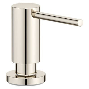 Modern Kitchen Soap Dispenser in Polished Nickel