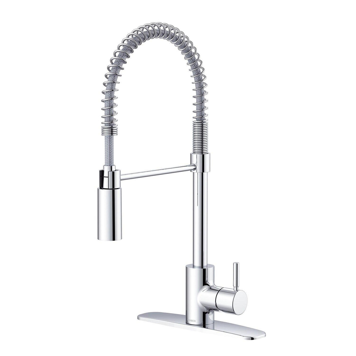 Gerber D451288BS The Foodie Pre-rinse Single Handle Spring-spout Kitchen Faucet -...