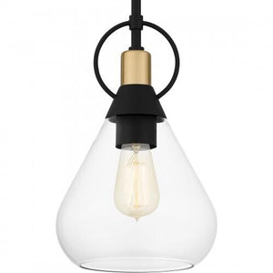 Quoizel QPP6187MBK Quoizel Piccolo Pendant Mini pendant 1 light matte black Mini Pendant