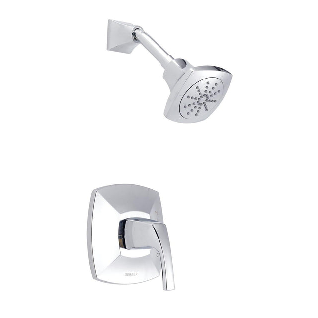 Gerber D501518BSTC Satin Black Vaughn Shower-only Trim Kit, 1.75GPM