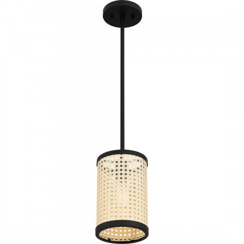 Quoizel SYA1506MBK Syrah Mini pendant 1 light matte black Mini Pendant