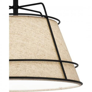 Quoizel QSF5629MBK Quoizel Semi-Flush Mount Semi flush 1 light matte black Semi-Flush Mount