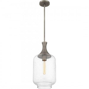 Quoizel QPP6197AN Quoizel Piccolo Pendant Md pendant 1 light antique nickel Mini Pendant
