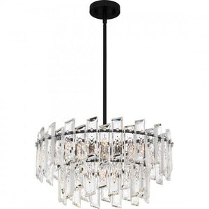 Quoizel PCDIN2819MBK Dion Pendant 6 lights matte black. Pendant