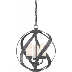 Quoizel BMS2816OK Blacksmith Pendant 3 lights old black Pendant