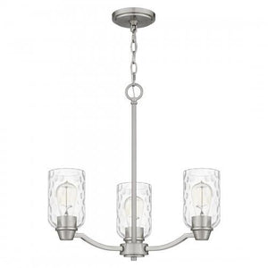 Quoizel ACA5020BN Acacia Chandelier 3 lights brushed nickel Chandelier