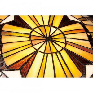 Quoizel TF1408SVB Reed Flush mount  tiff vintage bronze 17"d Flush Mount
