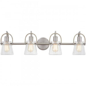 Quoizel STF8632BN Stafford Bath 4 light brushed nickel Bath