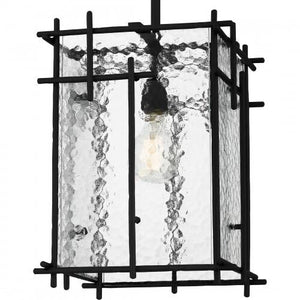 Quoizel DPN1512MBK Daphne Mid pendant 1 light matte black Mini Pendant