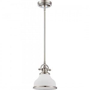 Quoizel GRT1508BN Grant Mini pendant brsh nikl 8"w Mini Pendant