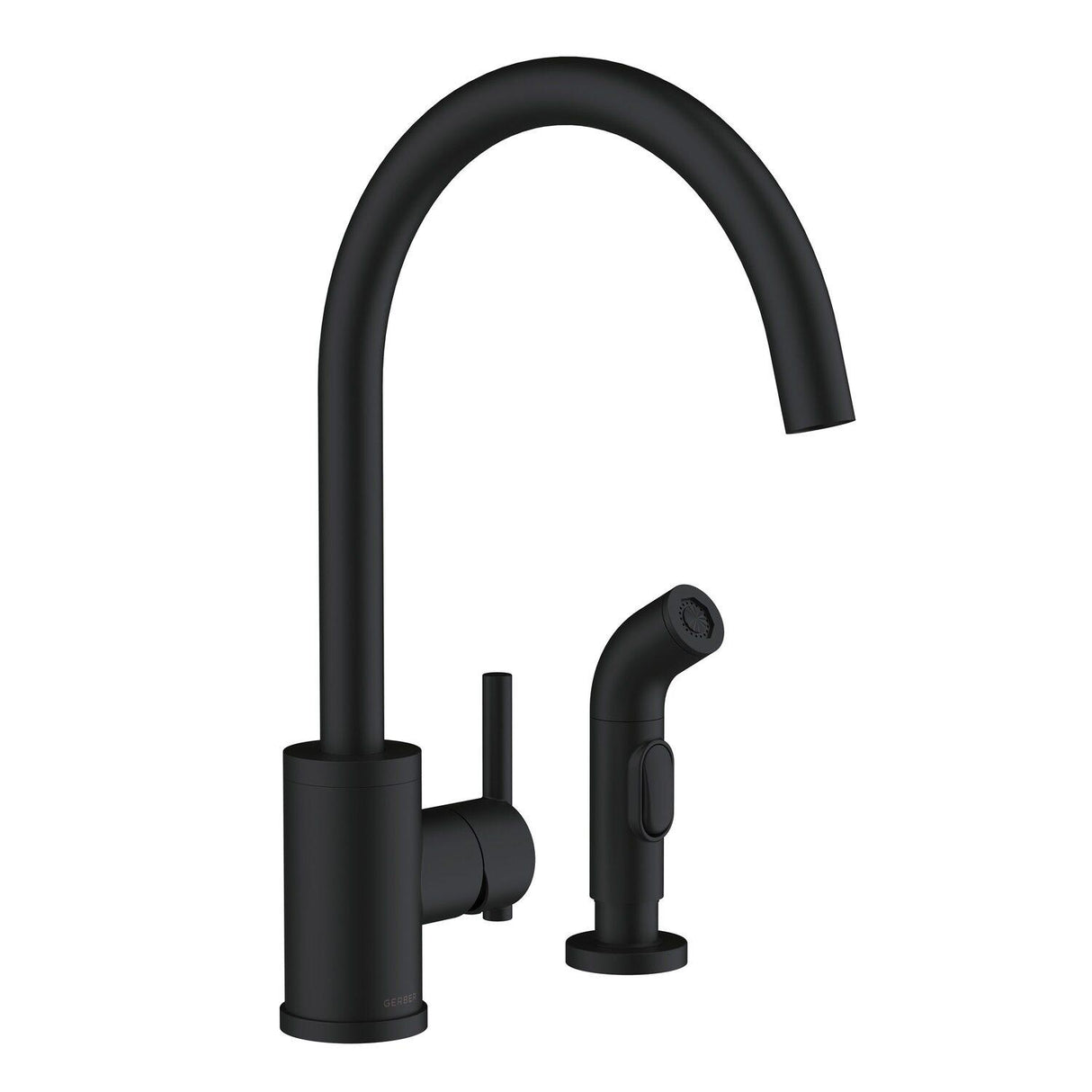 Gerber D401058BB Brushed Bronze Parma Single Handle Kitchen Faucet