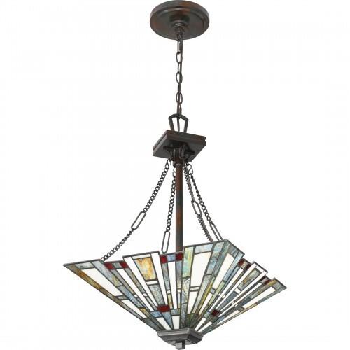 Quoizel TFMK2817VA Maybeck Pendant tiffany 3 light valiant bronze Pendant