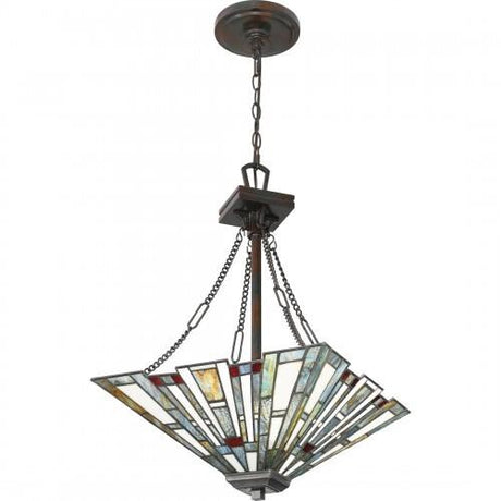 Quoizel TFMK2817VA Maybeck Pendant tiffany 3 light valiant bronze Pendant