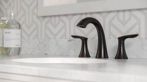 Pfister Tuscan Bronze Weller Widespread Bath Faucet LG49-WR0Y