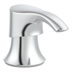 Pfister Transitional Round Soap Dispenser with SoloTilt in Polished Chrome