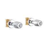 Gerber G004776083 Chrome Classics Two Handle Straight Pattern Trim & COMPRESSI...