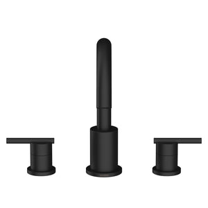 Gerber D305758BST Parma Three Piece Roman Tub Trim Kit - Satin Black
