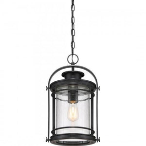 Quoizel BKR1910K Booker Outdoor hanging mystic black Outdoor Lantern
