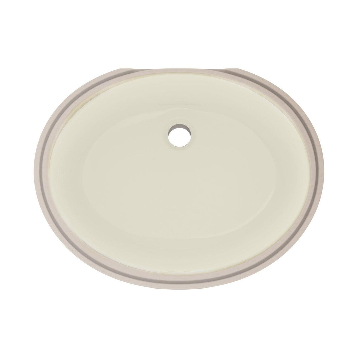 Gerber G001278009 Biscuit Luxoval Oval Standard Undercounter Bathroom Sink