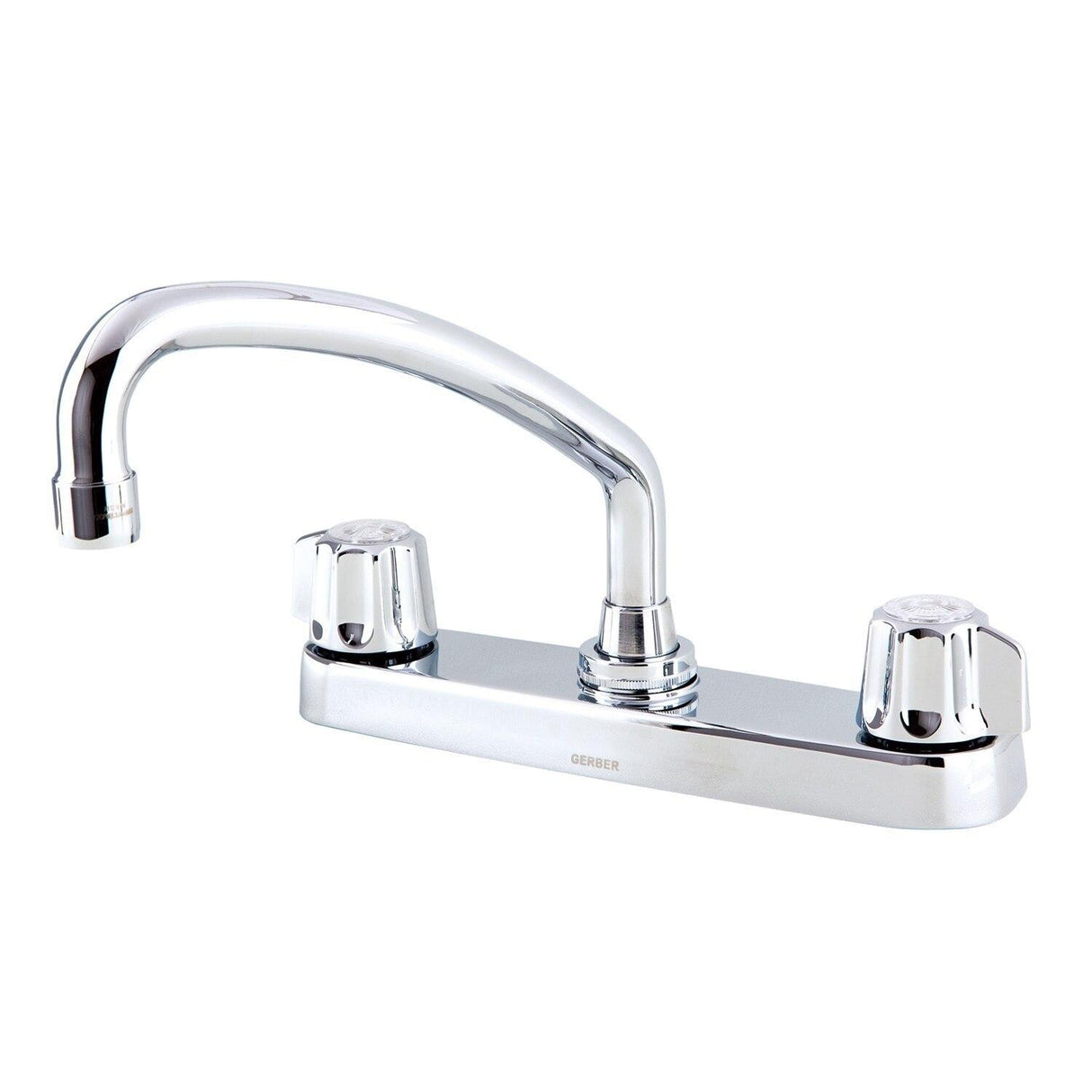 Gerber G0742426 Chrome Classics Two Handle Kitchen Faucet Deck Plate MOUNTED...