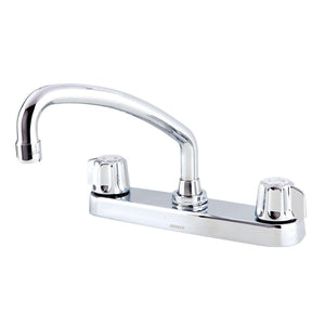 Gerber G0742426 Chrome Classics Two Handle Kitchen Faucet Deck Plate MOUNTED...