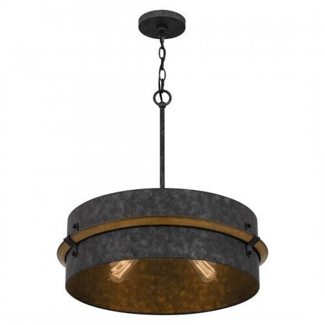 Quoizel QOP5336OK Lariat Pendant 3 lights old black Pendant