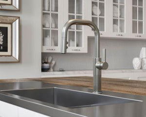 Pfister Stainless Steel 1-handle Pull-down Kitchen Faucet GT-529-MTS