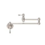 Gerber D205057SS Stainless Steel Opulence Wall Mount Pot Filler