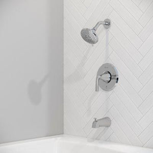 Pfister Polished Chrome 1-handle Tub & Shower Faucet LG89-8MCAC