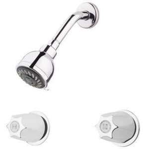 Polished Chrome Pfister 2-handle Shower With Metal Verve Knob Handle LG07-3120