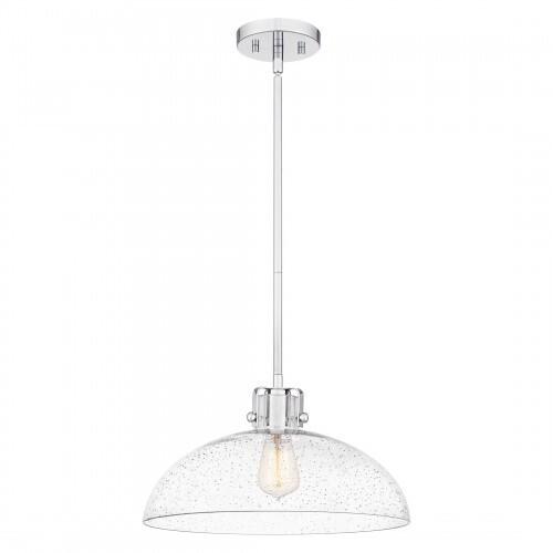 Quoizel QP5360C Iona Pendant 1 light polished chrome Pendant