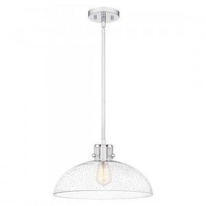 Quoizel QP5360C Iona Pendant 1 light polished chrome Pendant