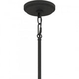 Quoizel DVY5026MB Daverty Chandelier 6 lights mottled black Chandelier