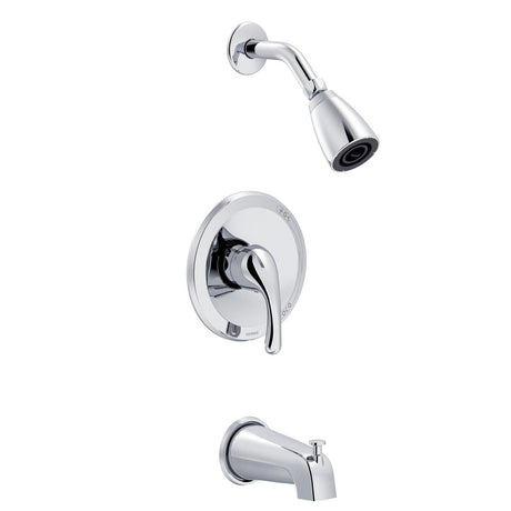 Gerber G0049023 Chrome Maxwell Se Tub Shower Trim Kit W/ Pressure Balance Valve ...