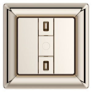 Pfister Polished Nickel Diverter Trim Without Handle 016-VRVD