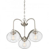 Quoizel TRG5103BN Trilogy Chandelier 3 light down brsh nikl Chandelier