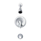 Gerber G0049023 Chrome Maxwell Se Tub Shower Trim Kit W/ Pressure Balance Valve ...